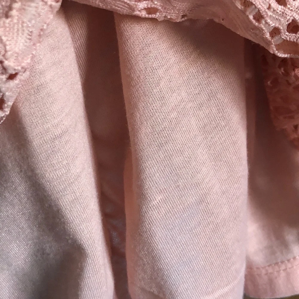 Xhilaration Pink Lace Corset Style Dress Sz S - Picture 6 of 8